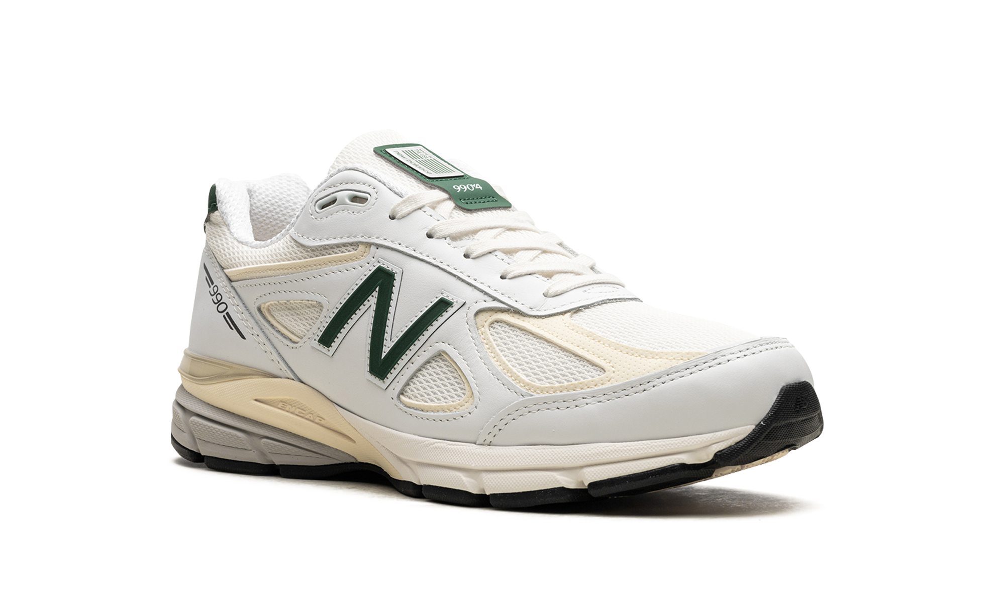 New Balance 990v4 White Green Made in USA 2