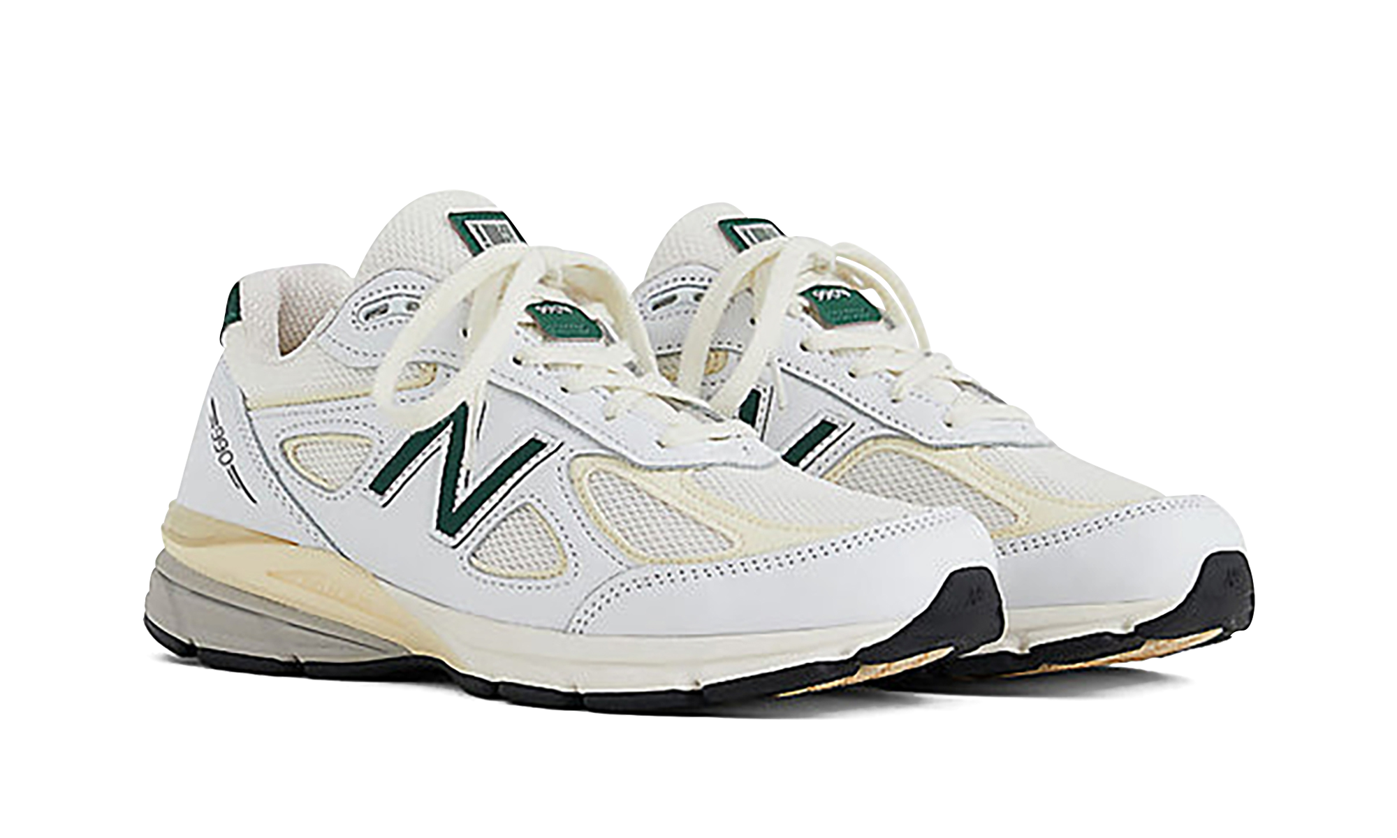 New Balance 990v4 White Green Made in USA 3