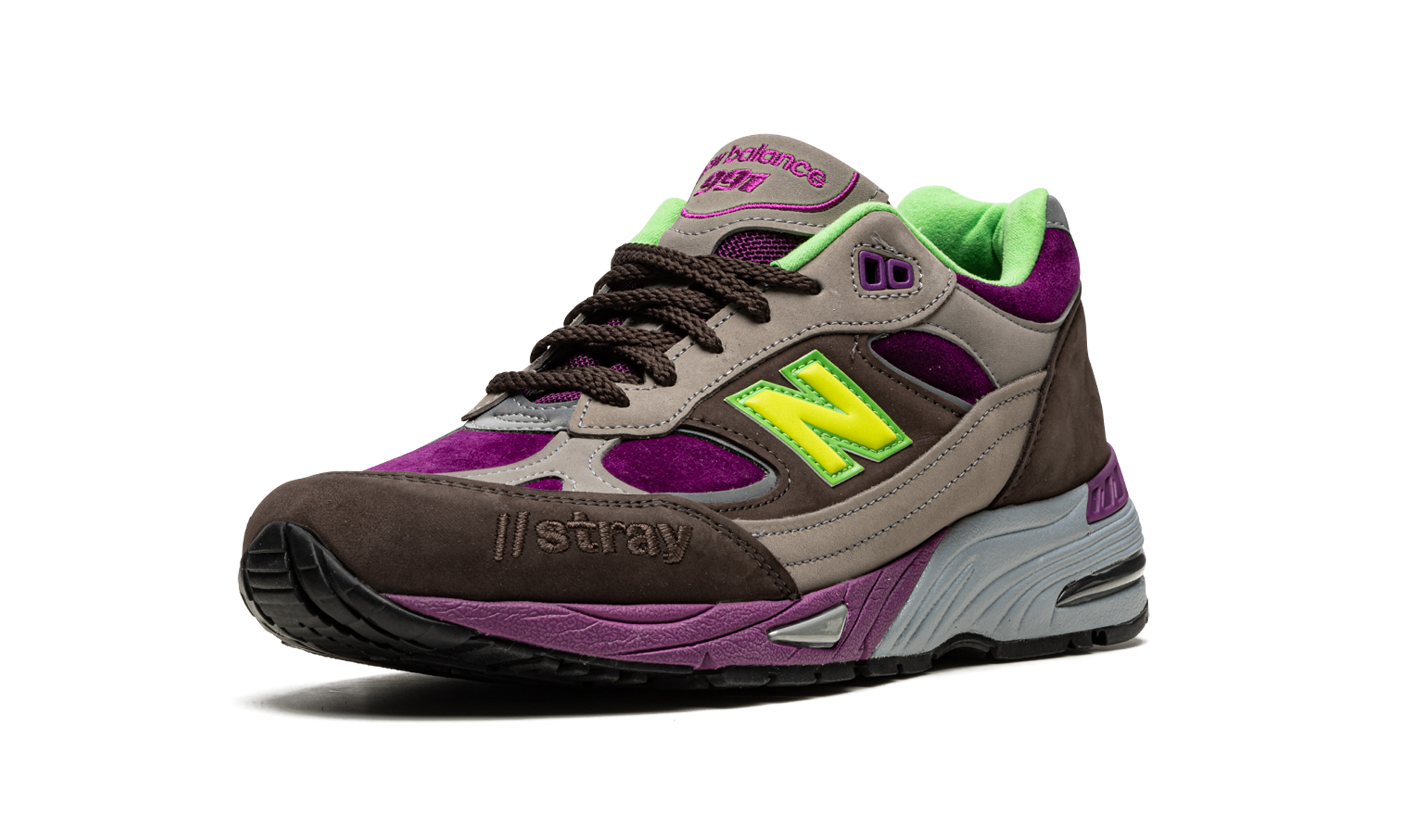 New Balance 991 Stray Rats Brown 4