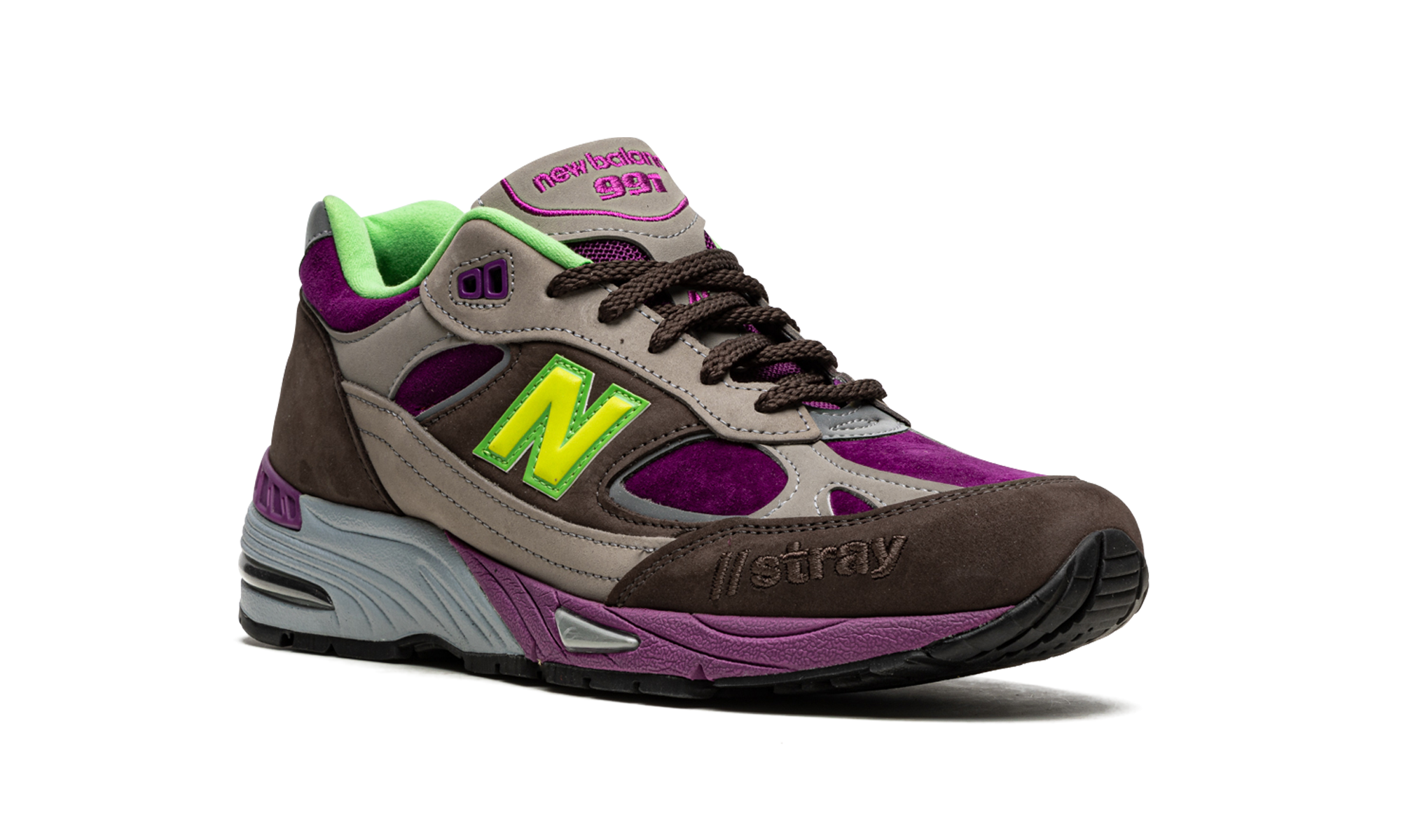 New Balance 991 Stray Rats Brown 7