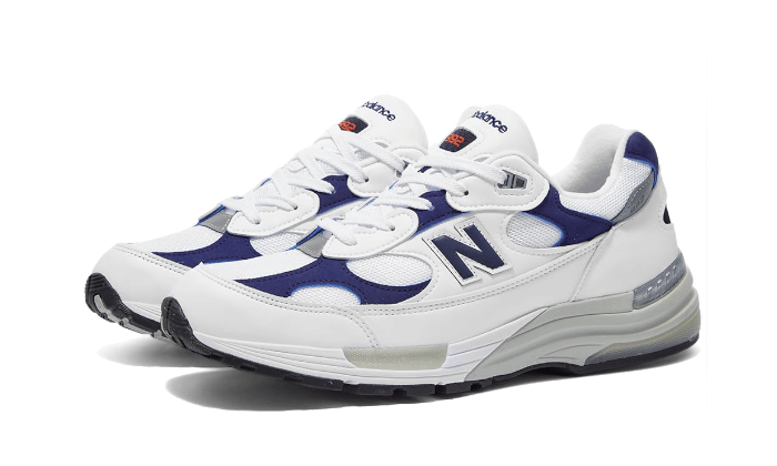 New Balance 992 White Navy 6