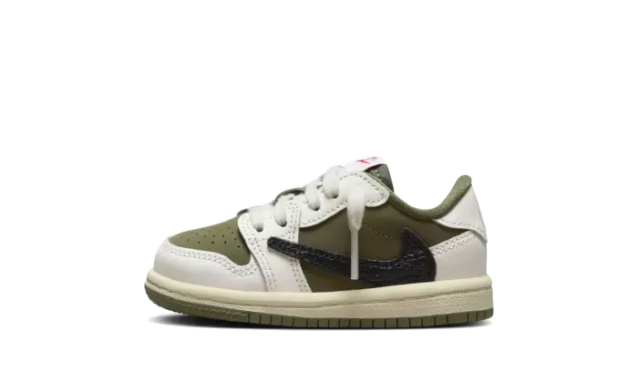 Nike Air Jordan 1 Retro Low OG SP Travis Scott Medium Olive Baby (TD) 1
