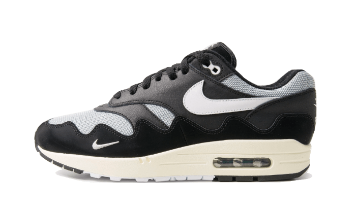 Nike Air Max 1 Patta Black Grey (Special Box + Bracelet) 1