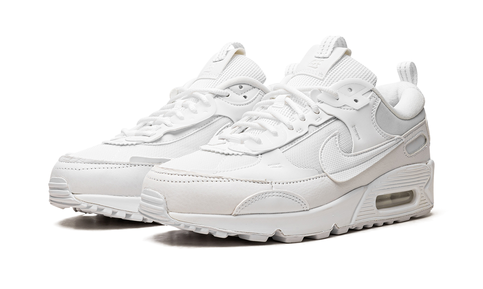 Nike Air Max 90 Futura Triple White (W) 3
