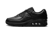 Nike Air Max 90 Leather Triple Black 1