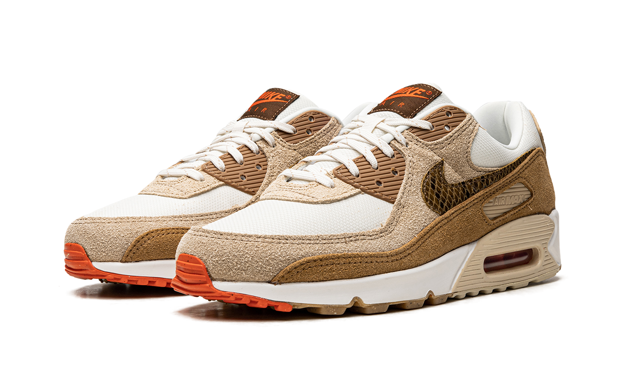 Nike Air Max 90 SE Pale Ivory Snakeskin Swoosh (W) 3