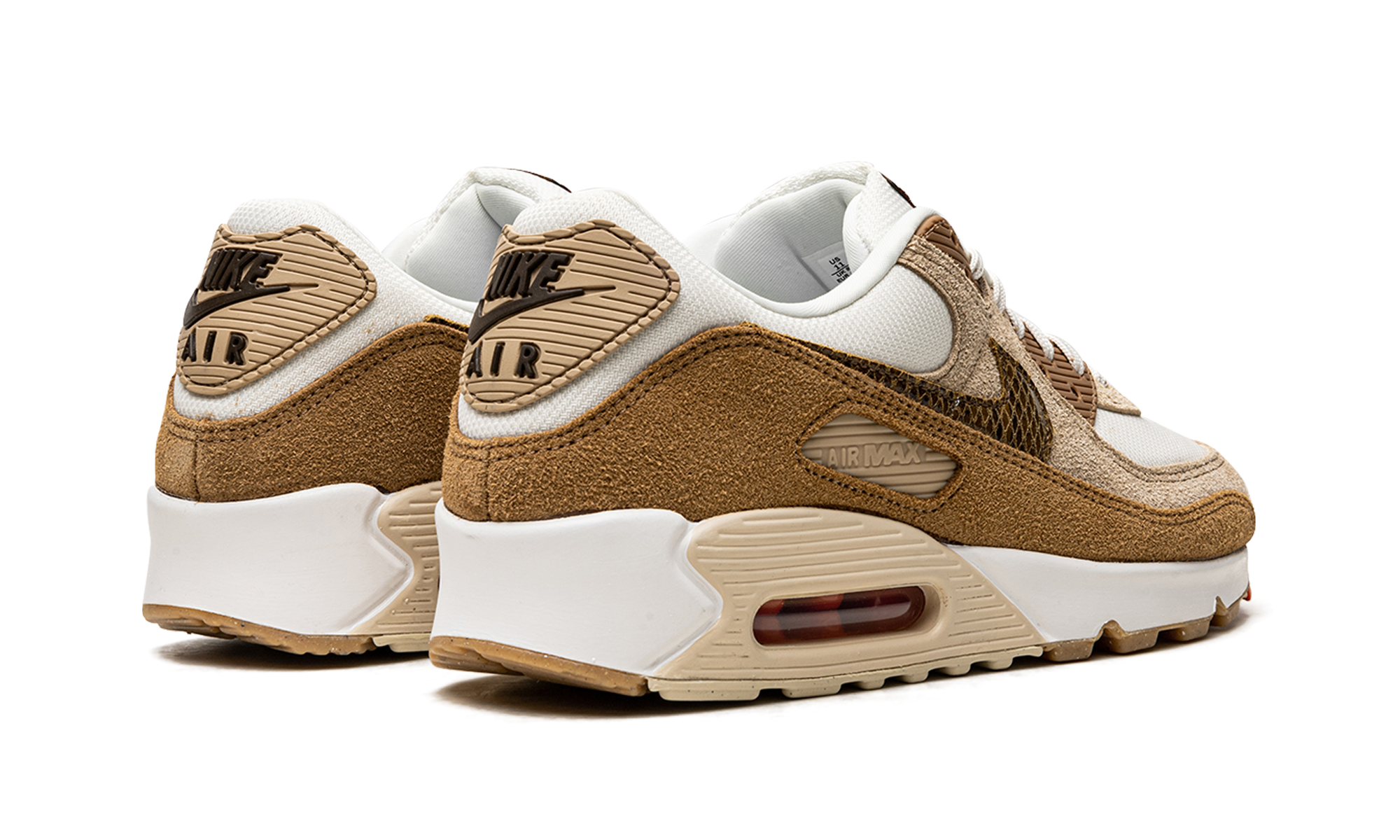 Nike Air Max 90 SE Pale Ivory Snakeskin Swoosh (W) 4