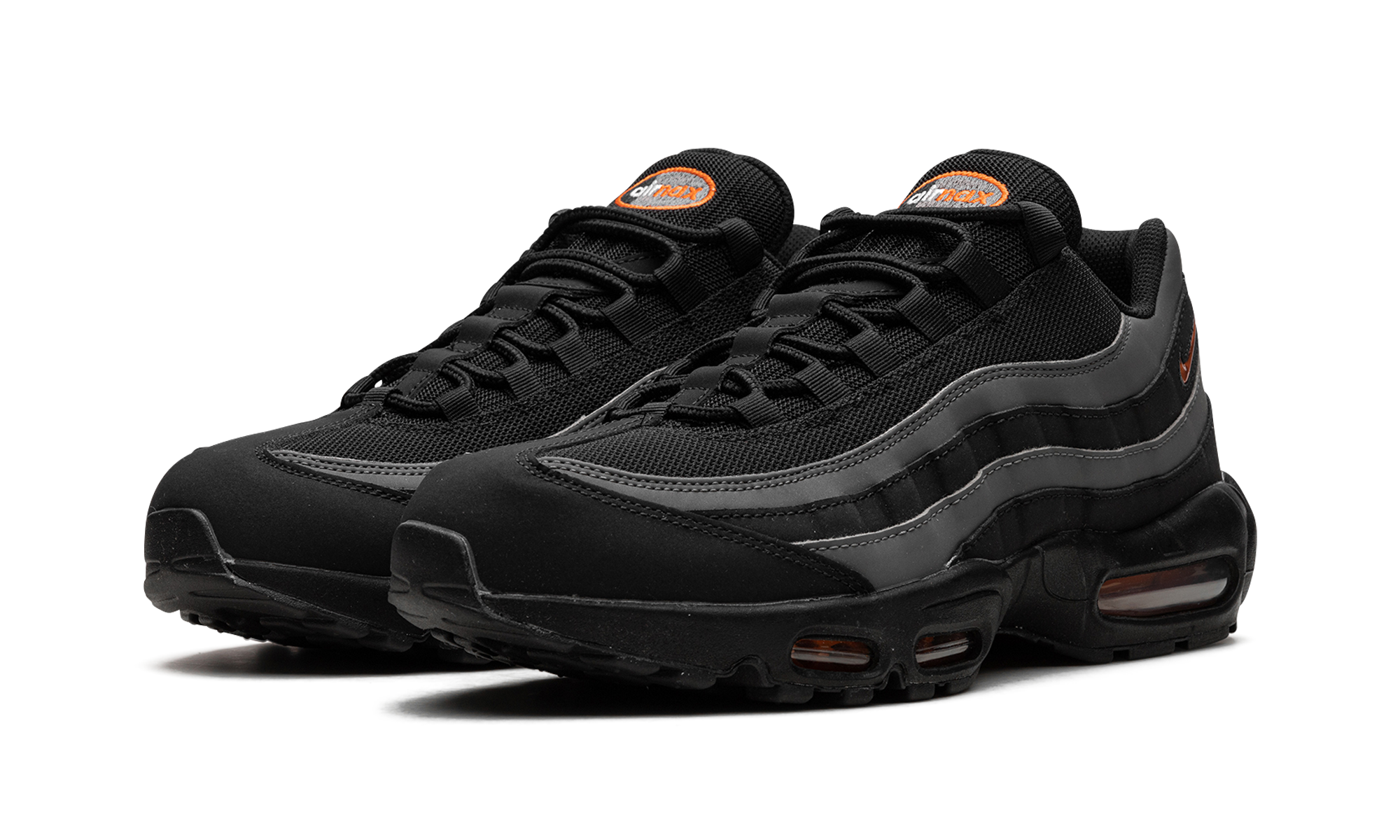 Nike Air Max 95 Black Grey Safety Orange 3