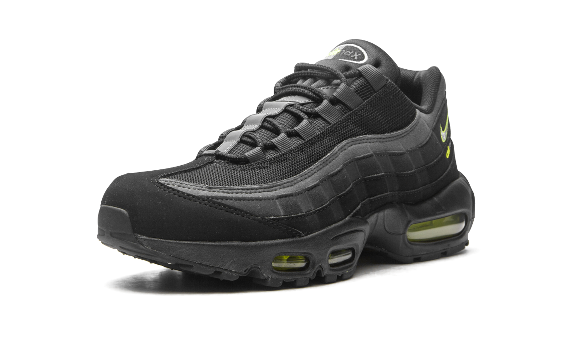 Nike Air Max 95 Retro Logo Black Grey Volt 4