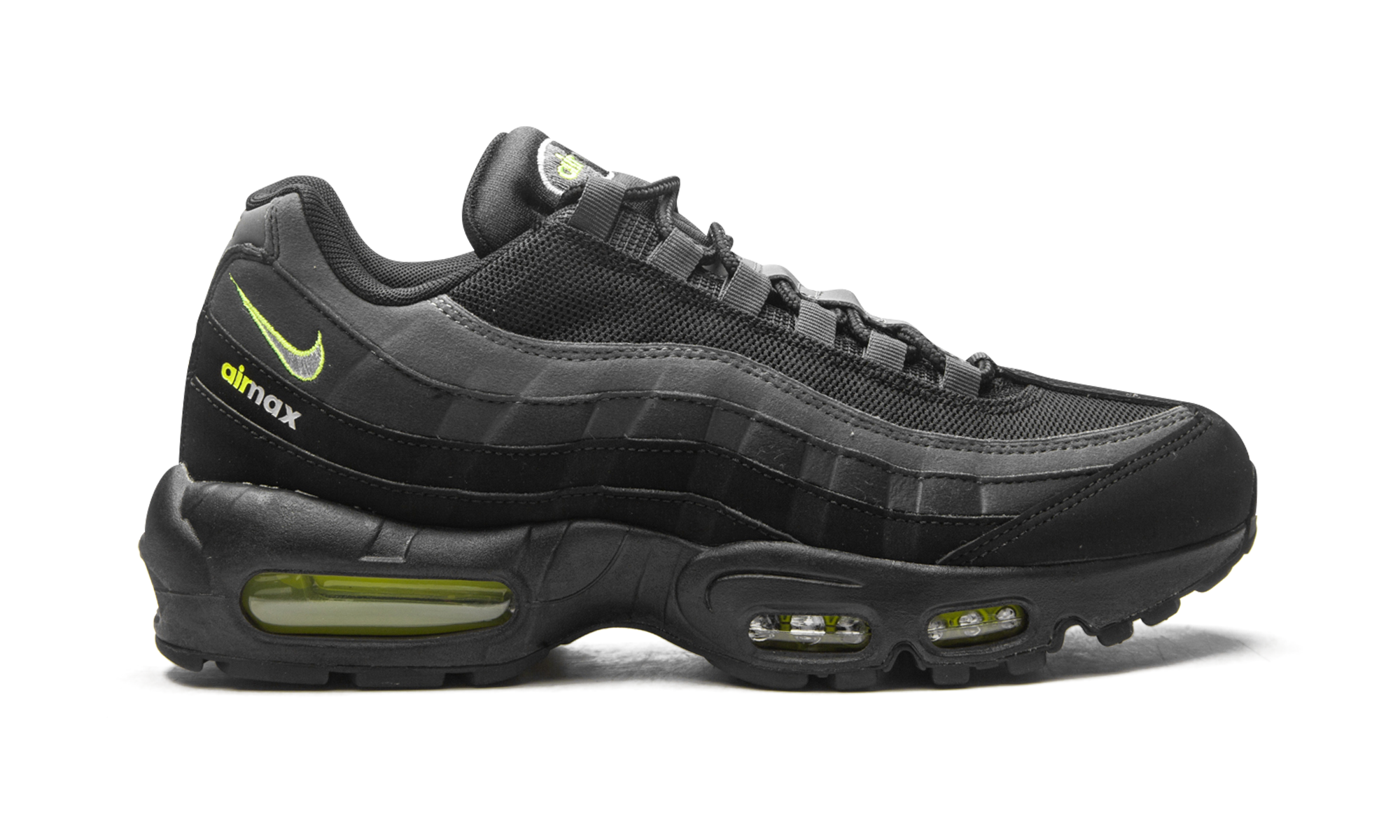 Nike Air Max 95 Retro Logo Black Grey Volt 6