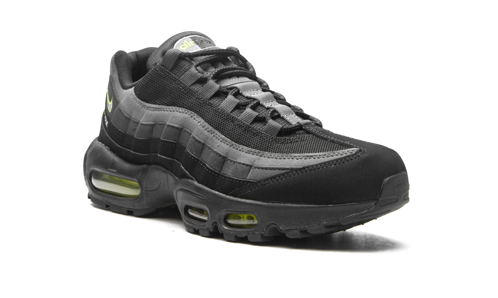 Nike Air Max 95 Retro Logo Black Grey Volt 7
