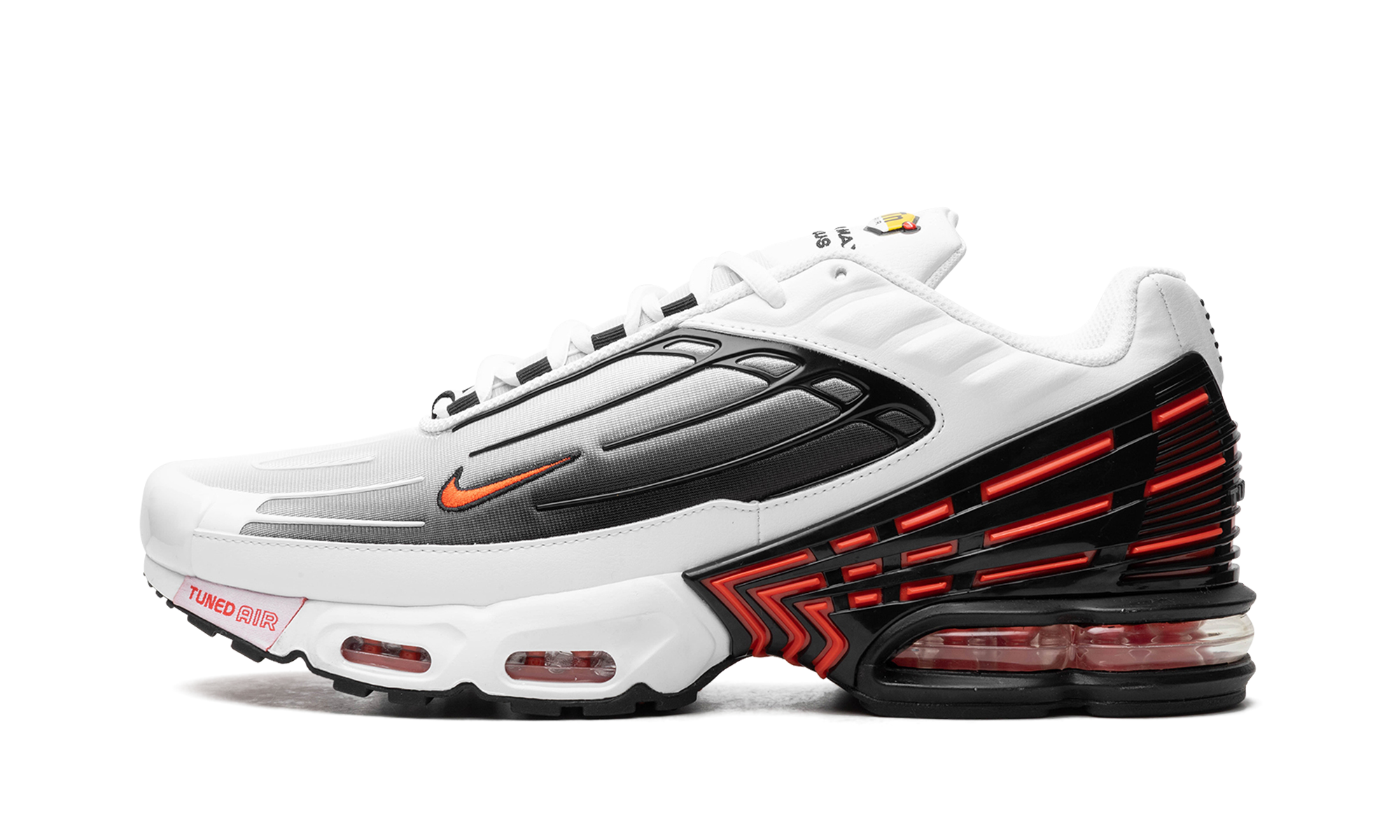 Nike Air Max Plus 3 White Black Team Orange 1