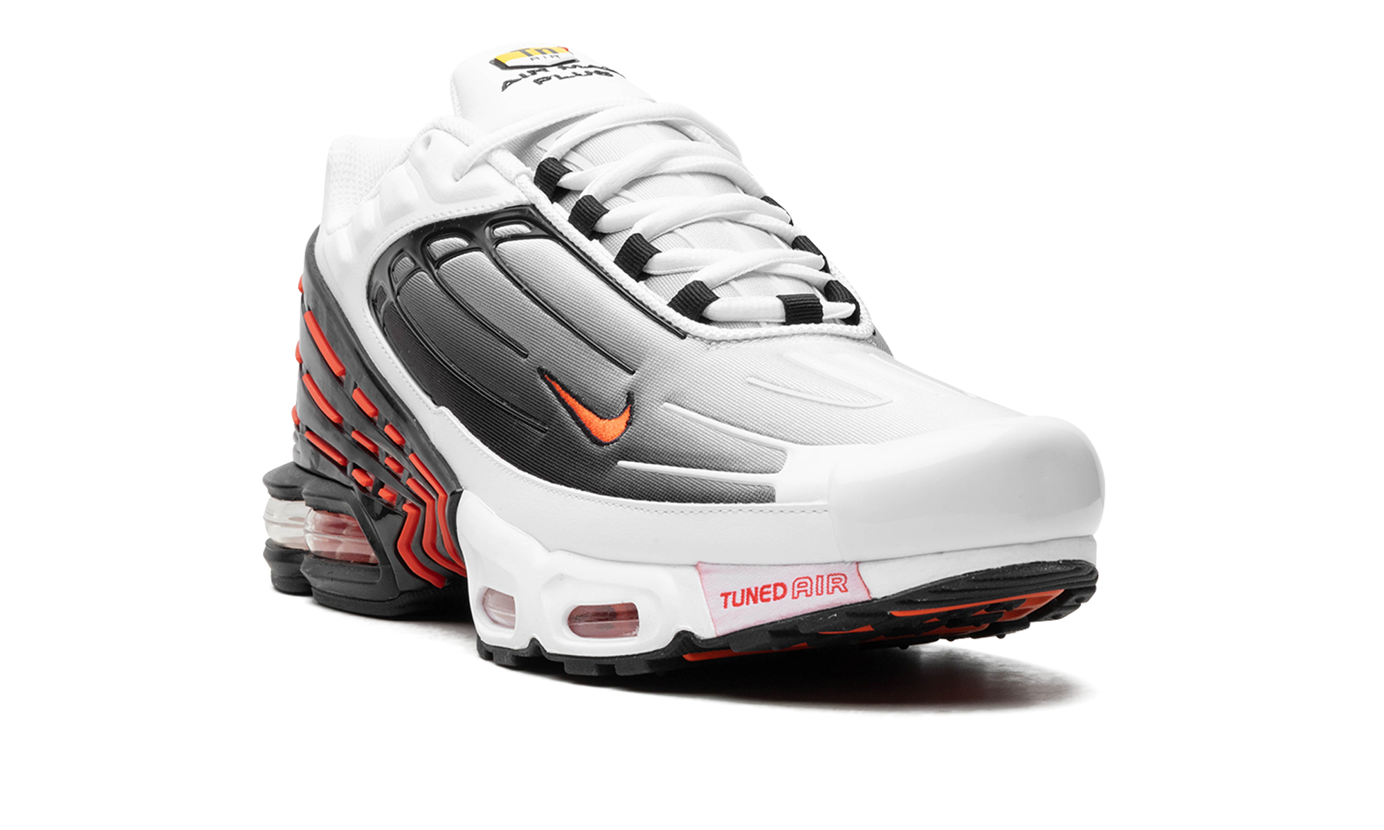 Nike Air Max Plus 3 White Black Team Orange 2