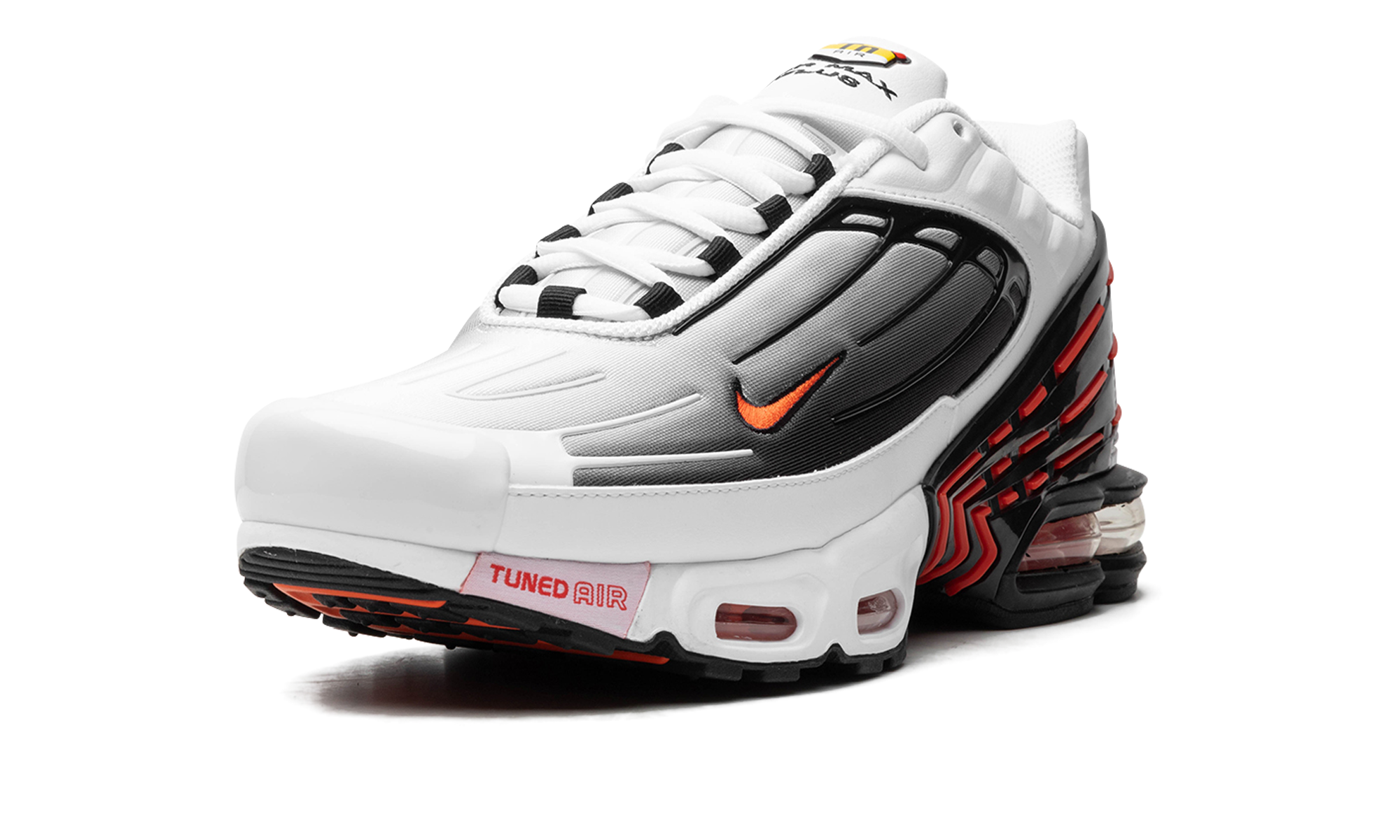 Nike Air Max Plus 3 White Black Team Orange 5