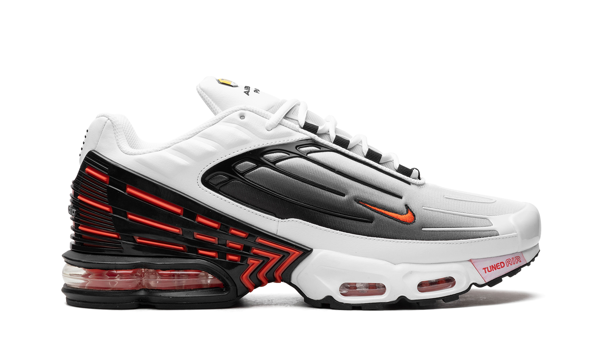 Nike Air Max Plus 3 White Black Team Orange 7