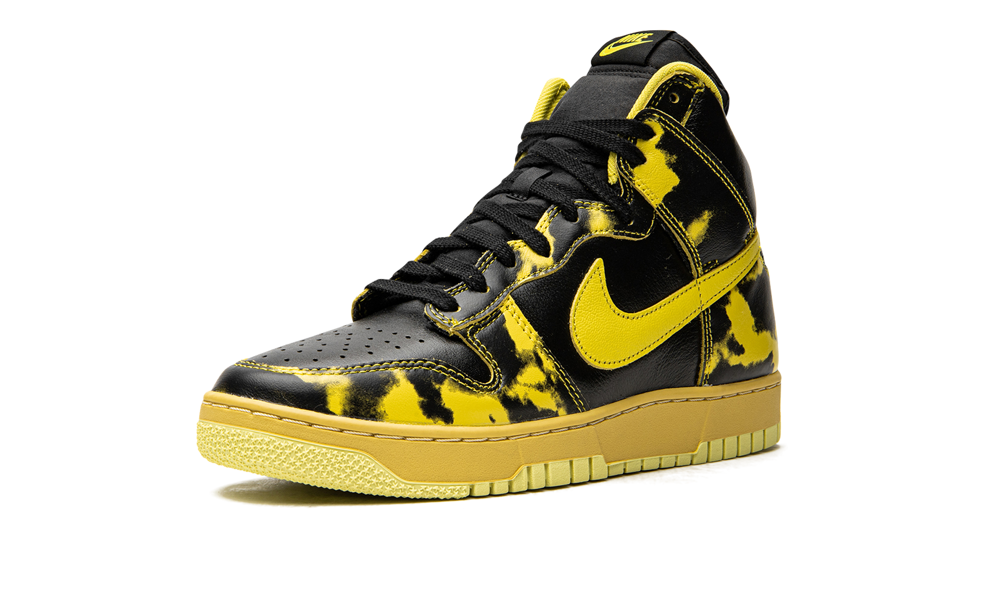 Nike Dunk High 1985 Acid Wash Yellow 10