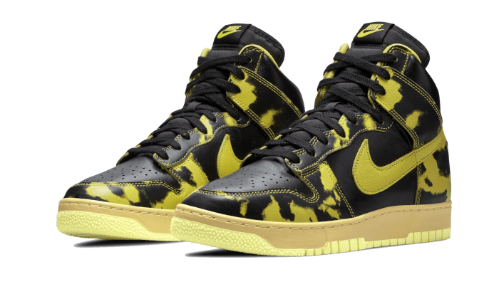 Nike Dunk High 1985 Acid Wash Yellow 5