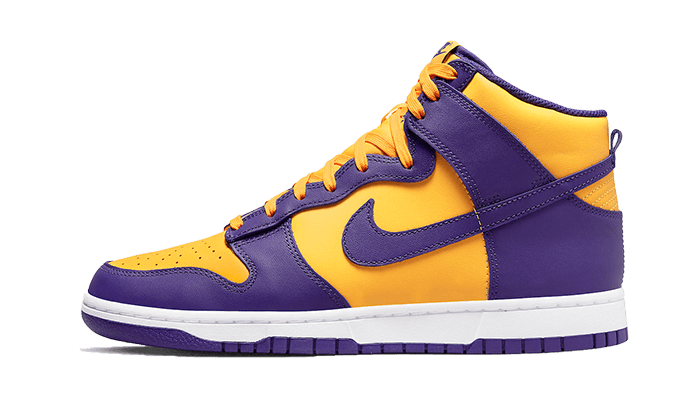 Nike Dunk High Lakers 4