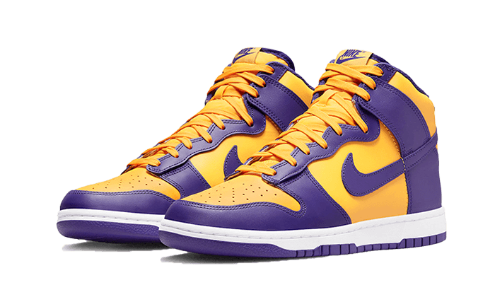 Nike Dunk High Lakers 5