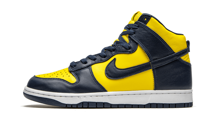 Nike Dunk High Maize & Blue (Michigan) 1