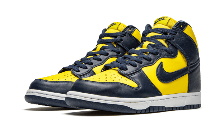 Nike Dunk High Maize & Blue (Michigan) 2