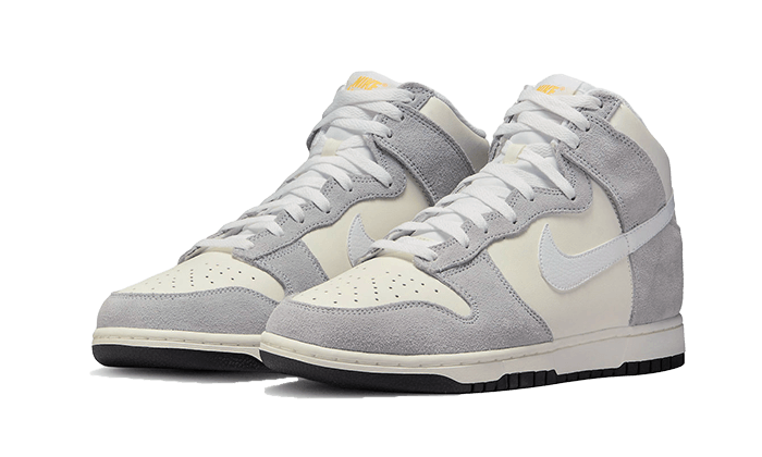 Nike Dunk High Retro Gray Orange 5