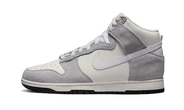 Nike Dunk High Retro Gray Orange 7