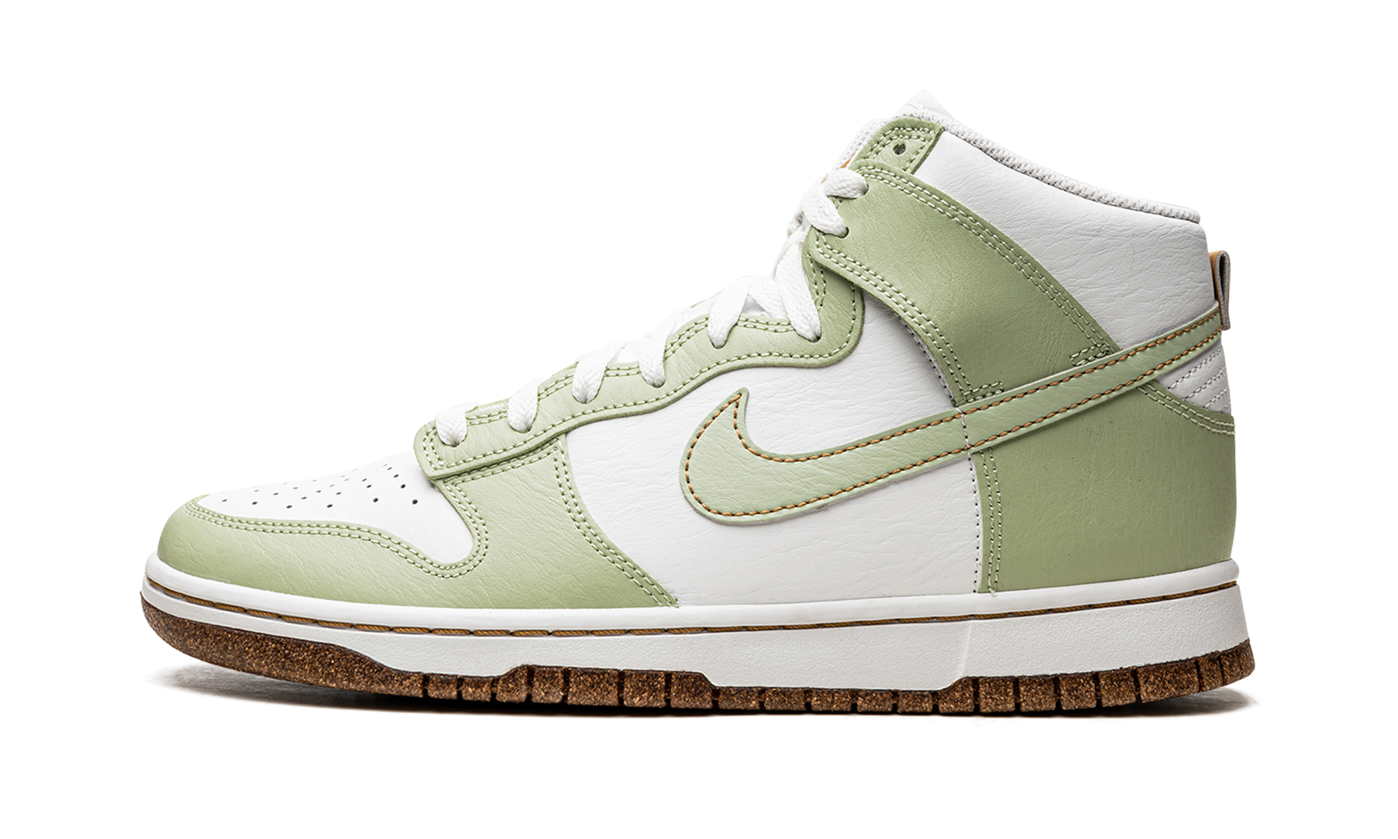 Nike Dunk High SE Honeydew Inspected By Swoosh 1