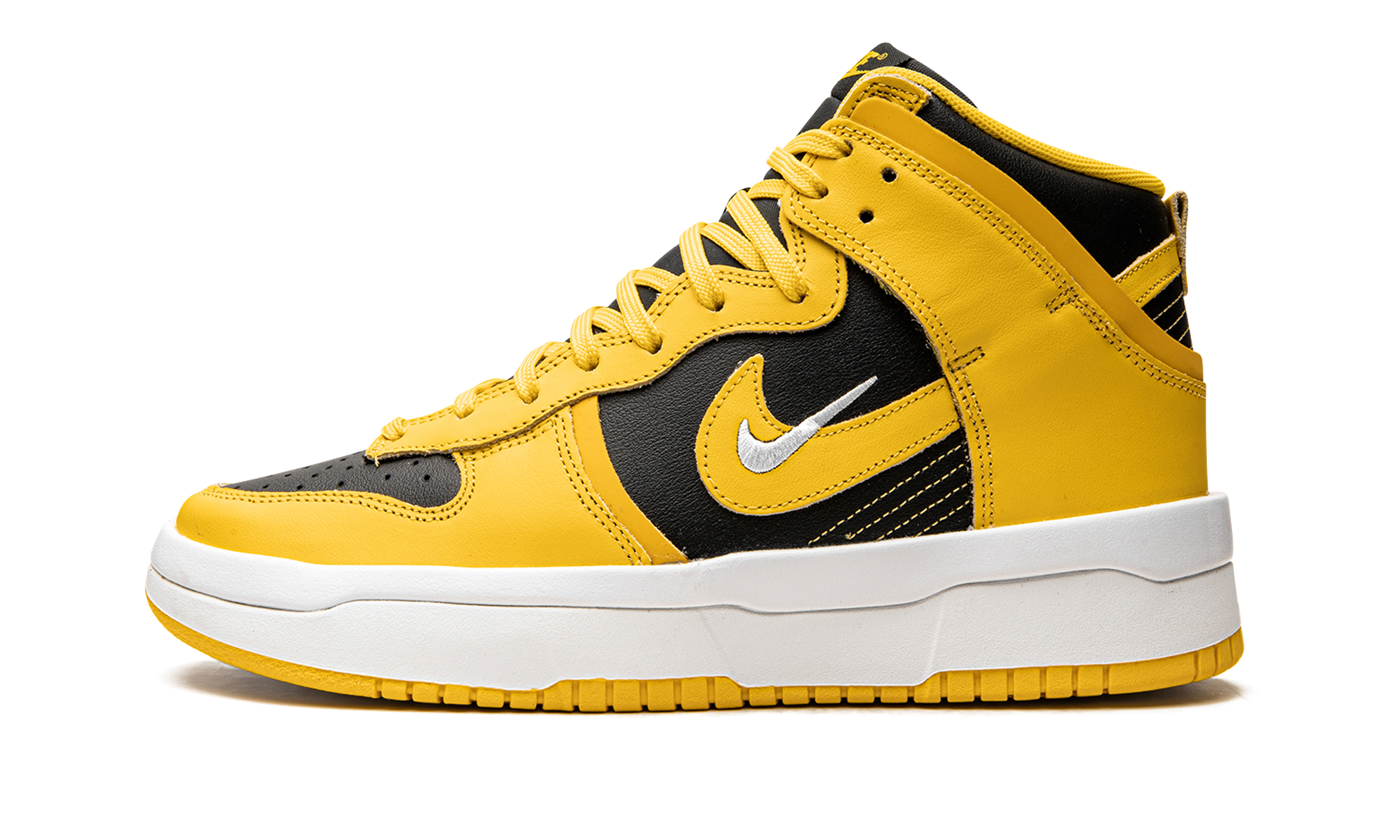 Nike Dunk High Up University Gold 1