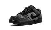 Nike Dunk Low Dover Street Market Triple Black Velvet 5