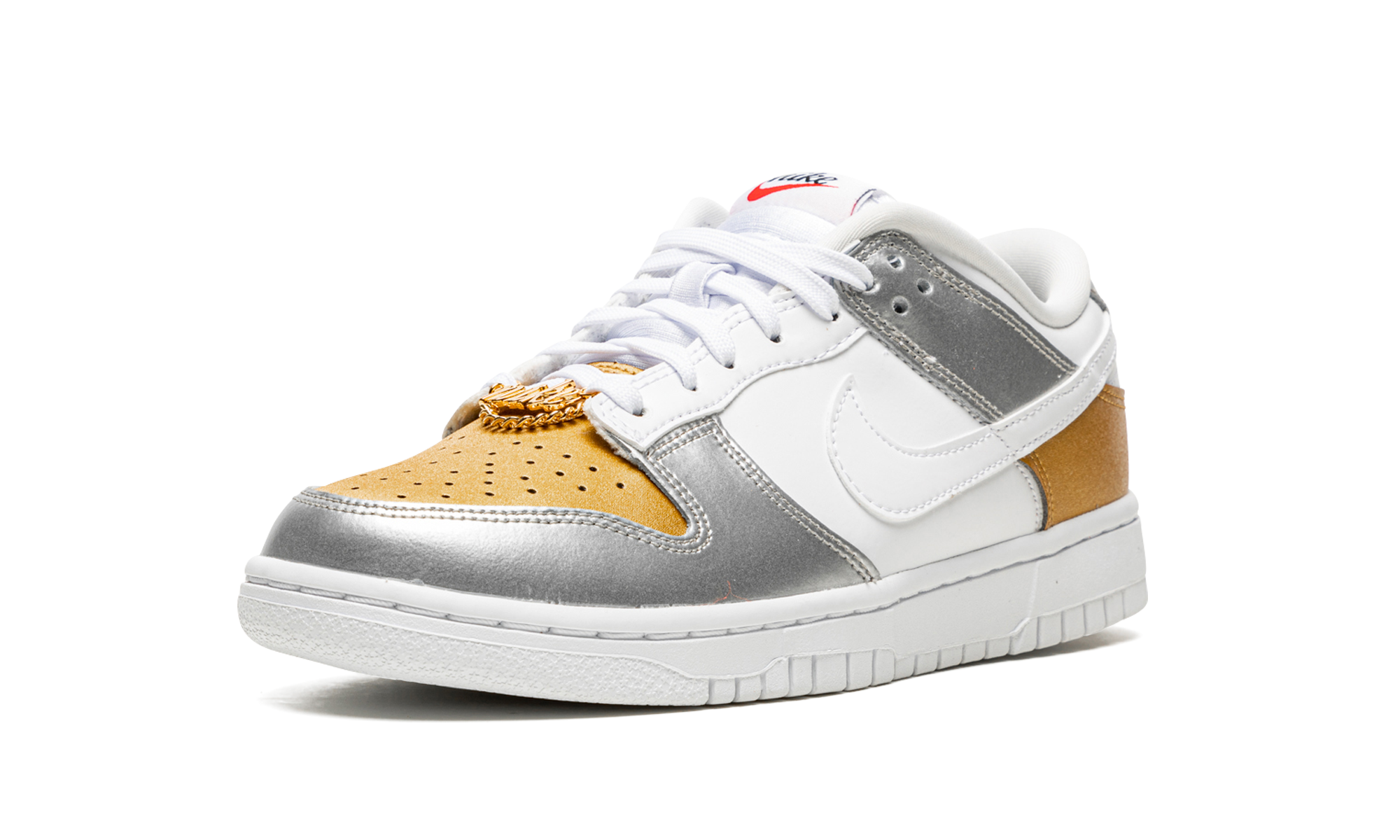Nike Dunk Low Gold Silver 5