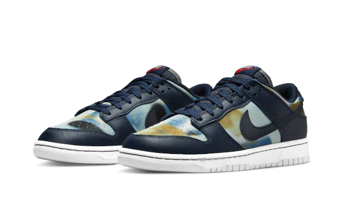 Nike Dunk Low Graffiti Navy 2