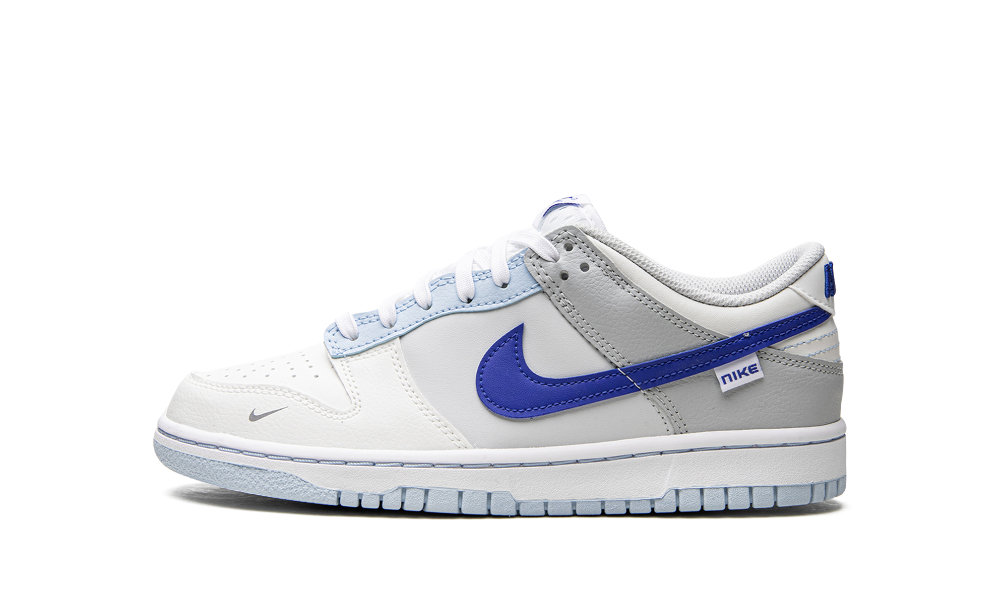 Nike Dunk Low Ivory Hyper Royal (GS) 1