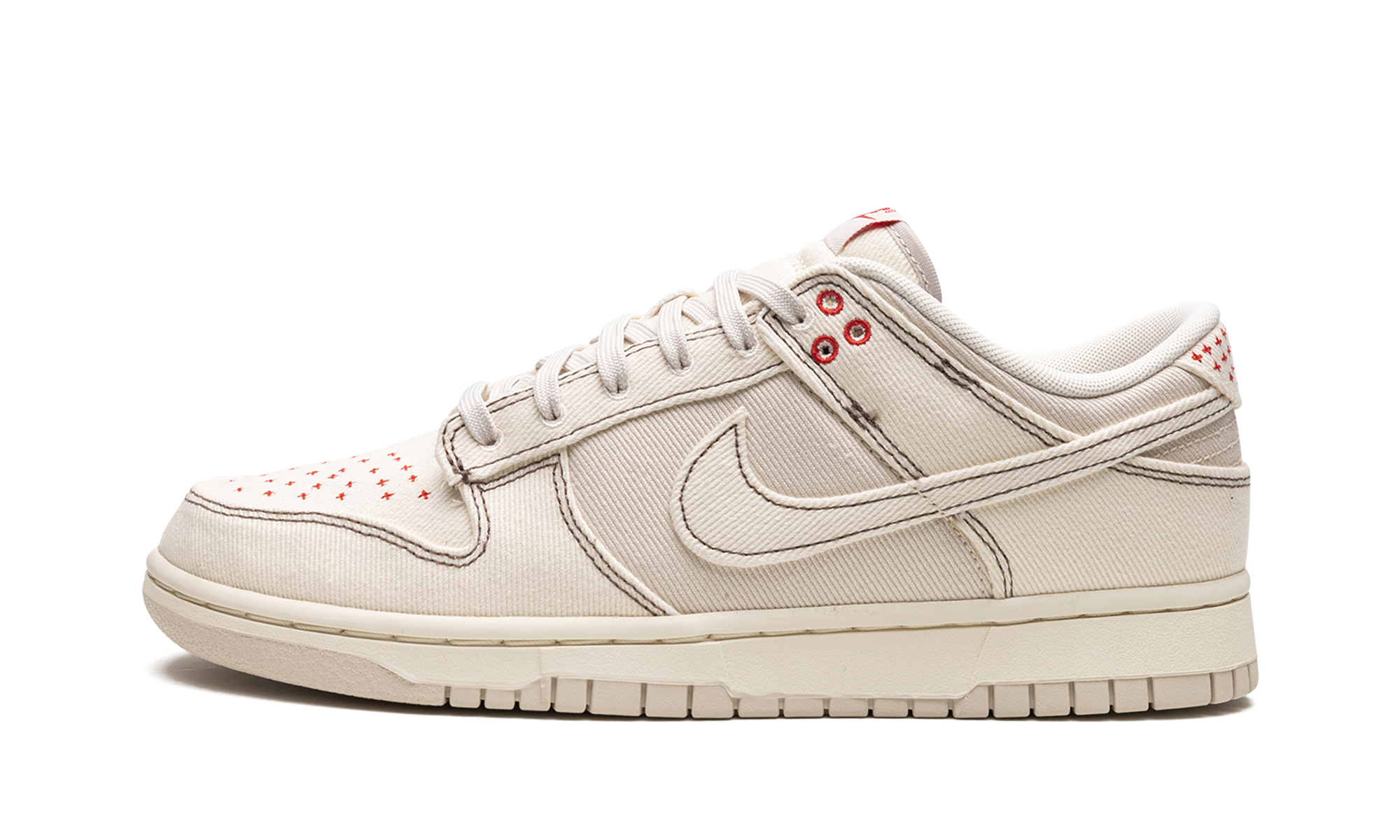Nike Dunk Low Light Orewood Brown Sashiko 1