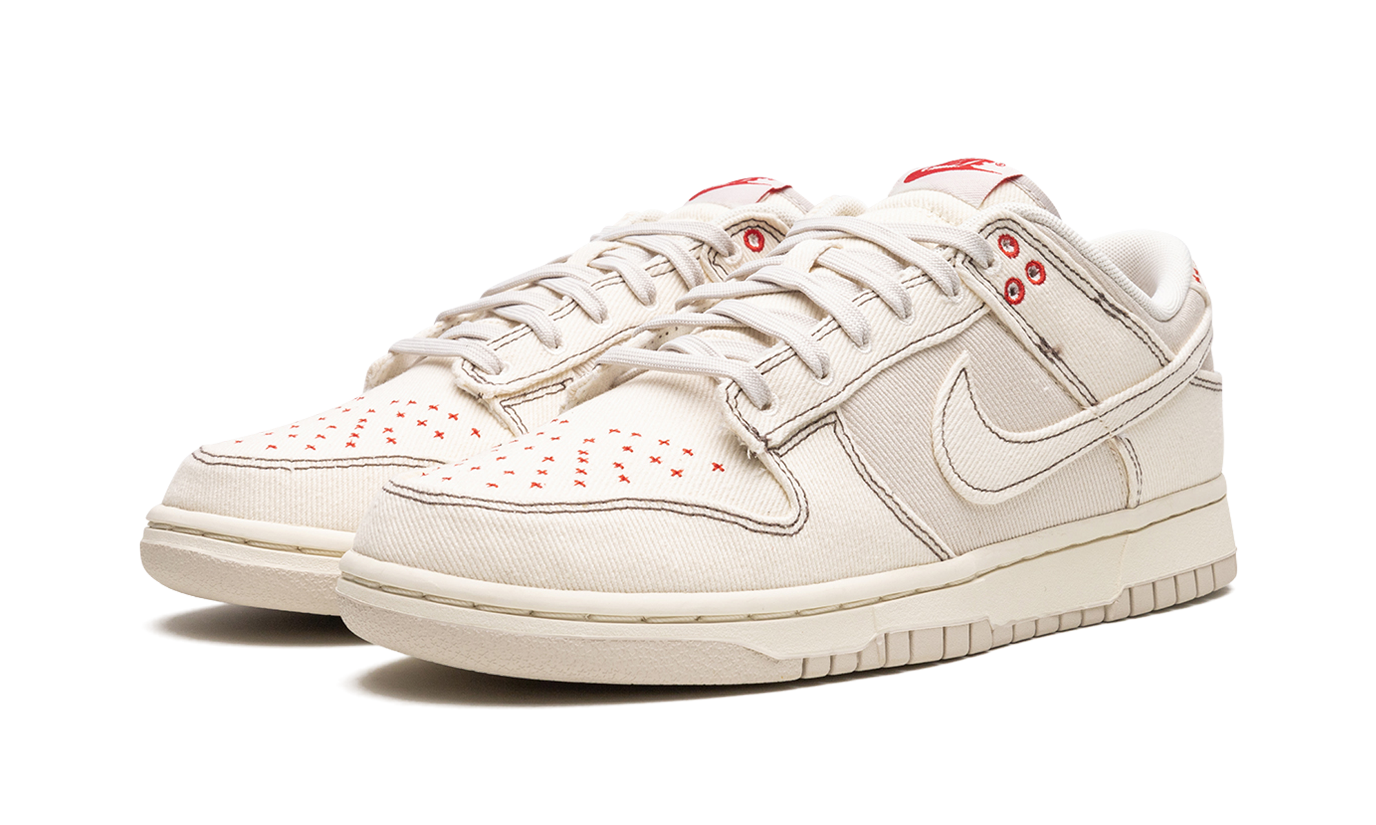 Nike Dunk Low Light Orewood Brown Sashiko 3