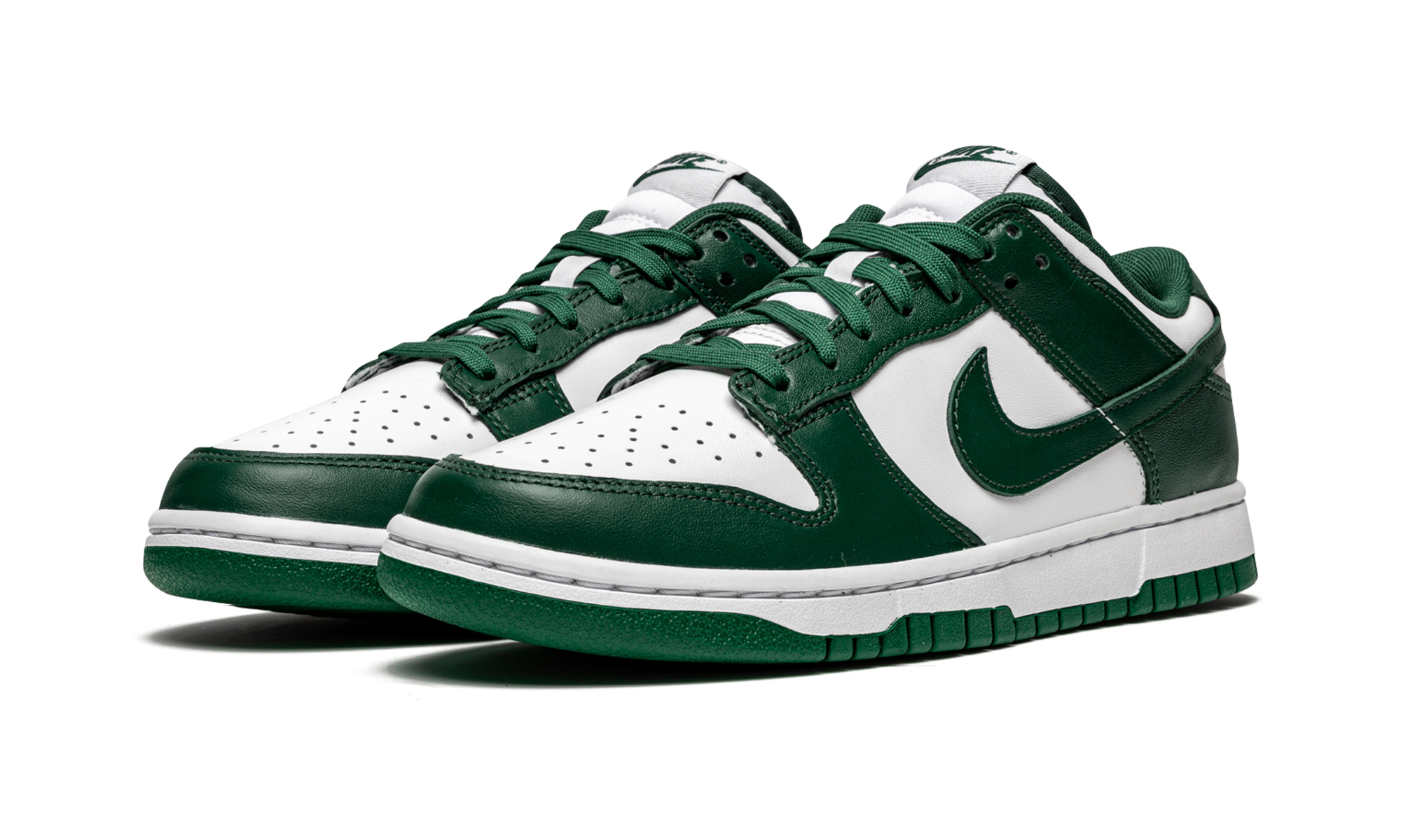 Nike Dunk Low Michigan State Green 2