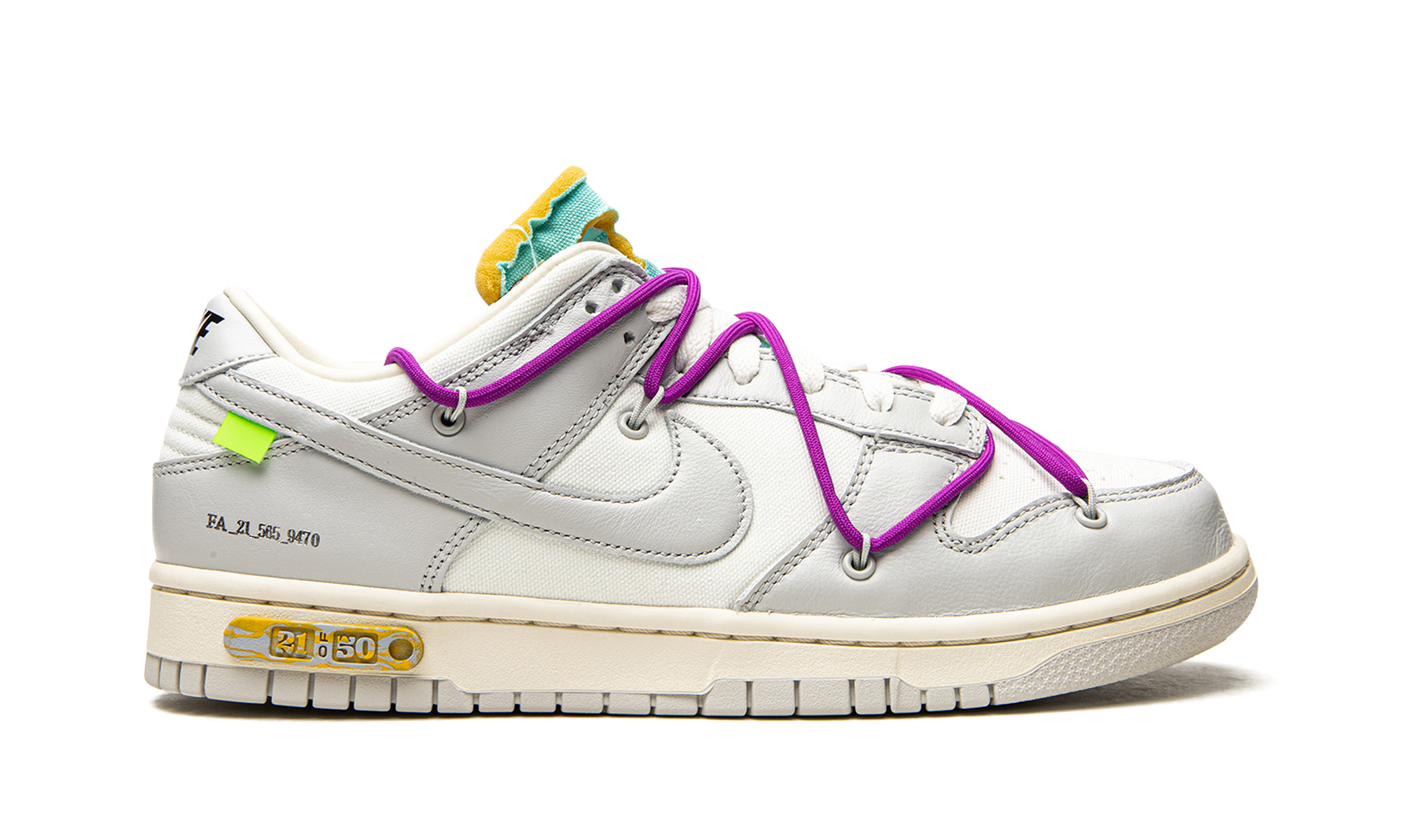 Nike Dunk Low Off-White Lot 21