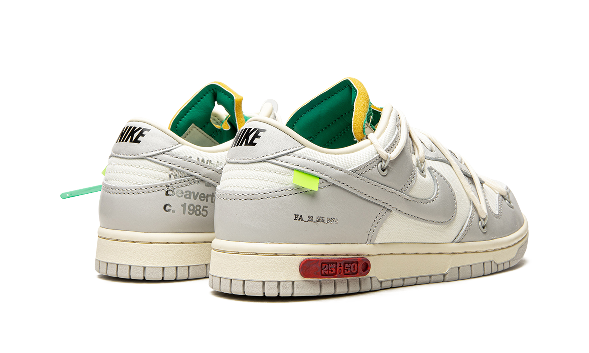 Nike Dunk Low Off-White Lot 25 6