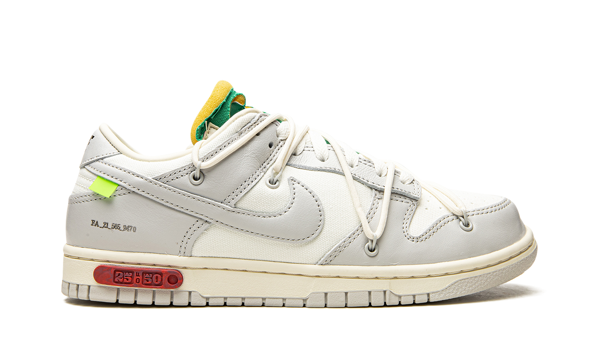 Nike Dunk Low Off-White Lot 25 9