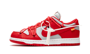 Nike Dunk Low Off-White University Red 1