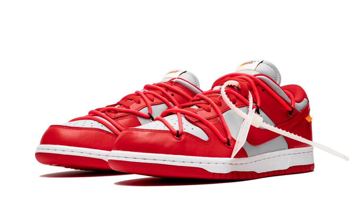 Nike Dunk Low Off-White University Red 3