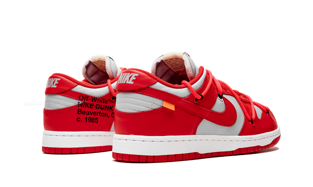 Nike Dunk Low Off-White University Red 4