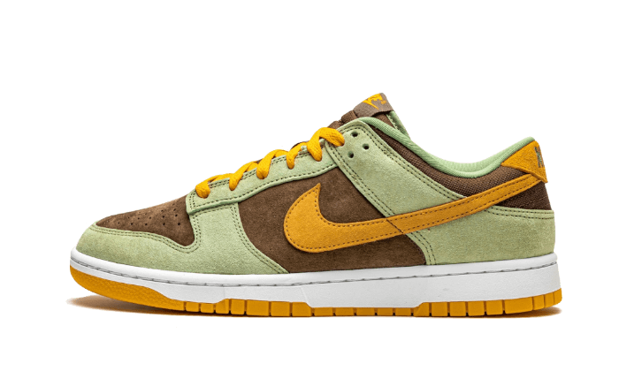 Nike Dunk Low Olive Brown Orange 1