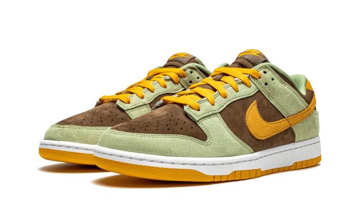 Nike Dunk Low Olive Brown Orange 2