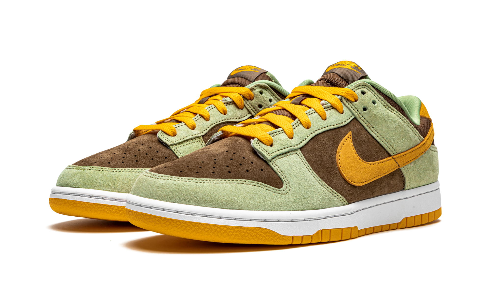 Nike Dunk Low Olive Brown Orange