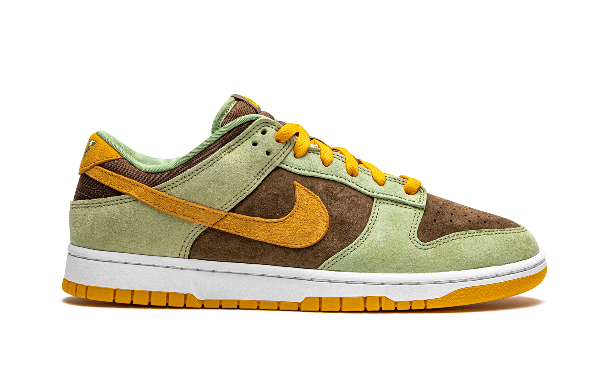 Nike Dunk Low Olive Brown Orange
