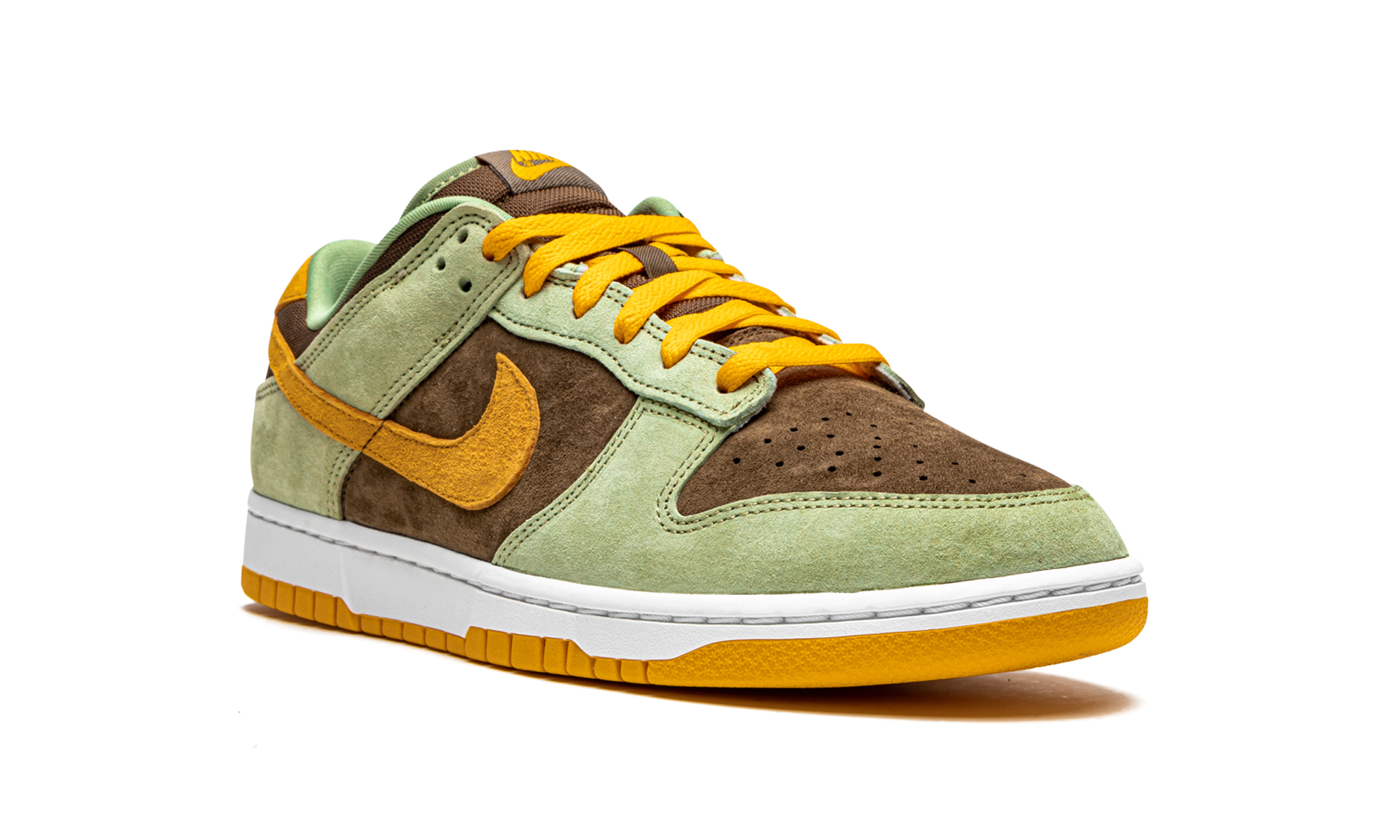 Nike Dunk Low Olive Brown Orange