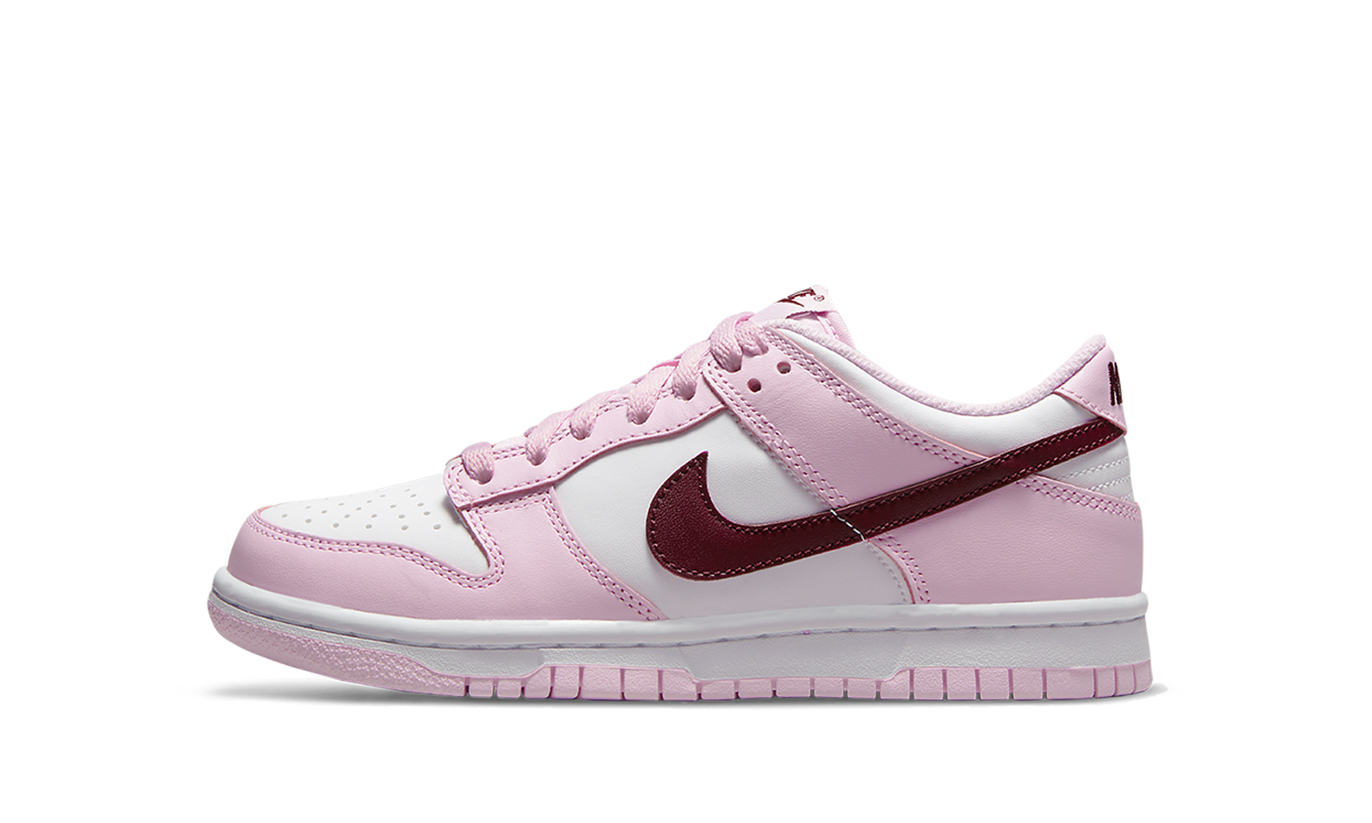 Nike Dunk Low Pink Foam Red White (GS) 1