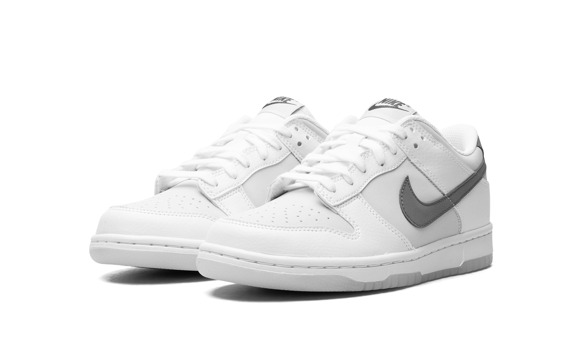 Nike Dunk Low Reflective Swoosh White (GS) 3