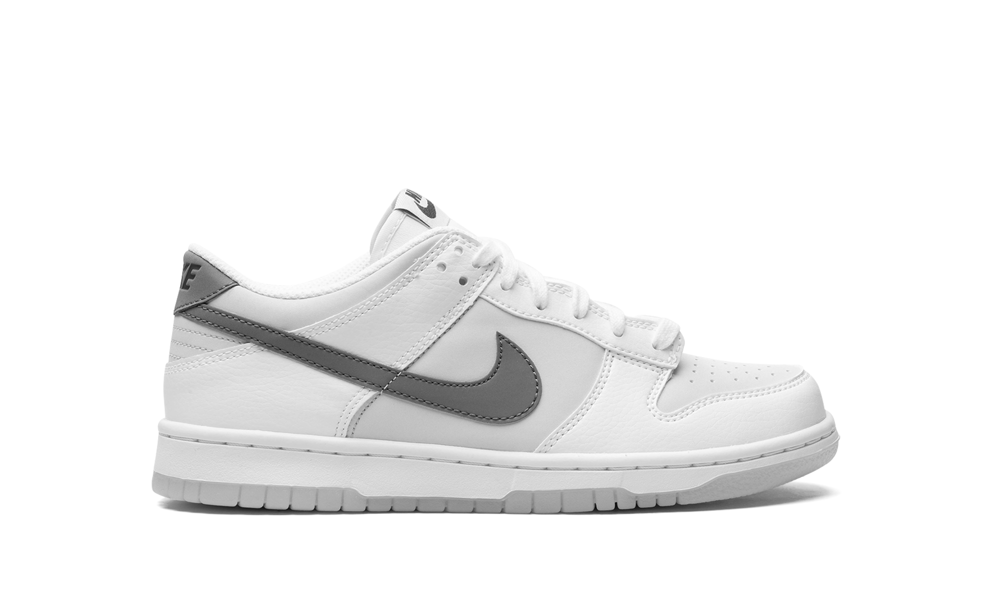 Nike Dunk Low Reflective Swoosh White (GS) 7